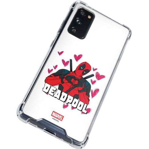 Marvel Deadpool Legacy Deadpool Love Galaxy S20 FE Clear Case
